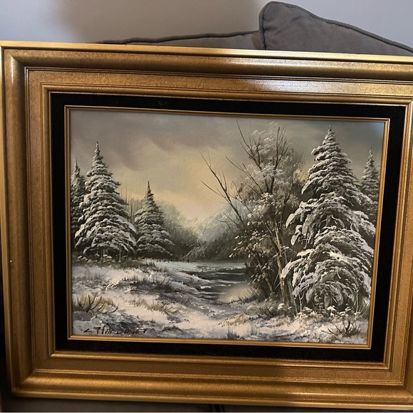 3 Collectors Corner Inc oil paintings - all have certificate of authenticity - Picture 2 of 7